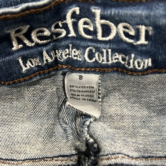 Resfeber Jeans (Los Angeles Collection) Skinny Boy Friend, Size 8 - Picture 4 of 6